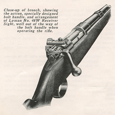 vintage Winchester Model 54 pamphlet