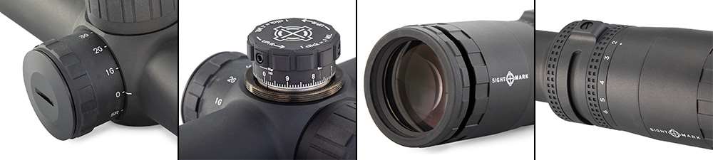 Sightmark Pinnacle 1-6x24 mm features
