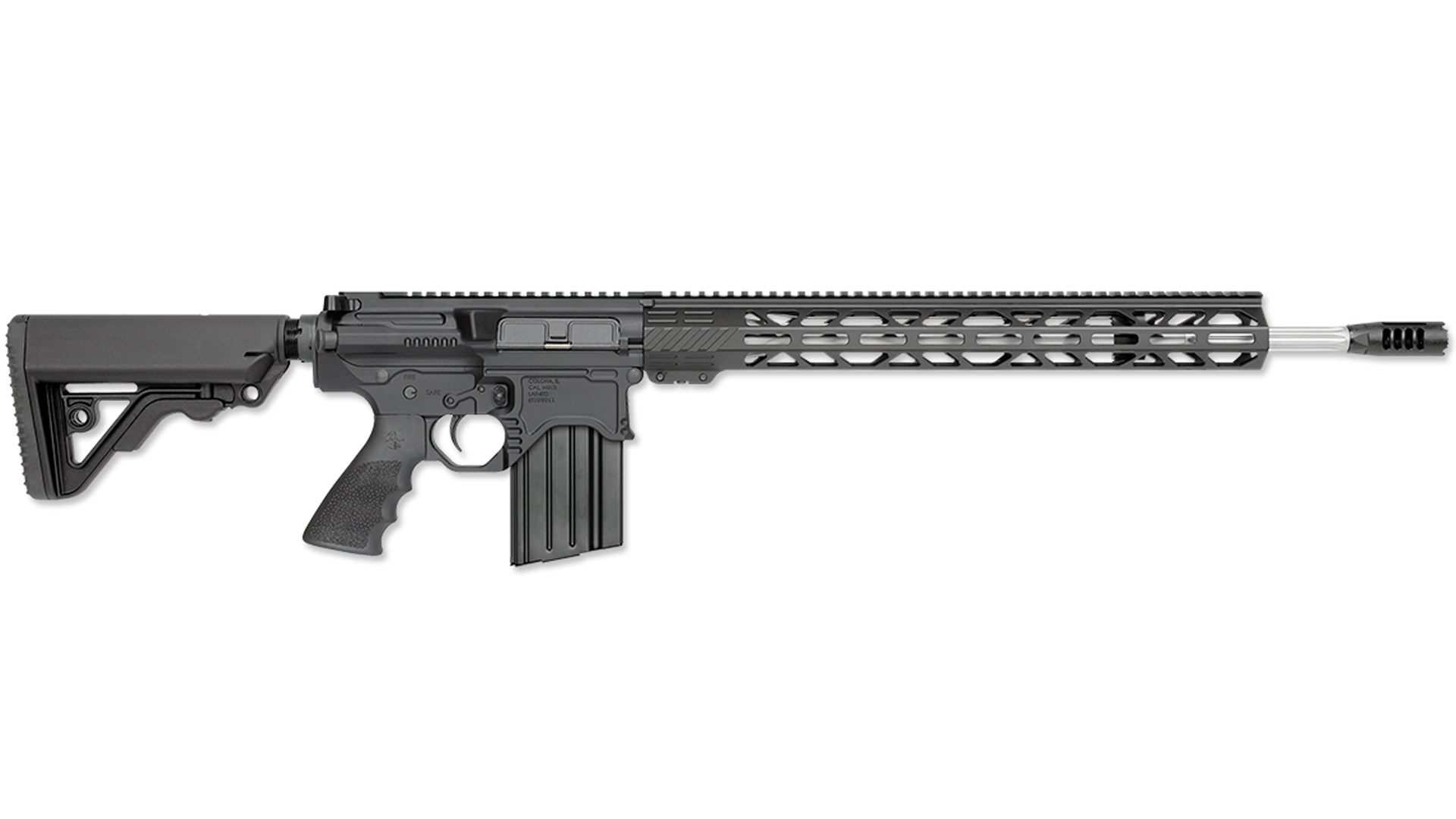 Right side of the Rock River Arms BT3 Predator HP 65C semi-automatic rifle.