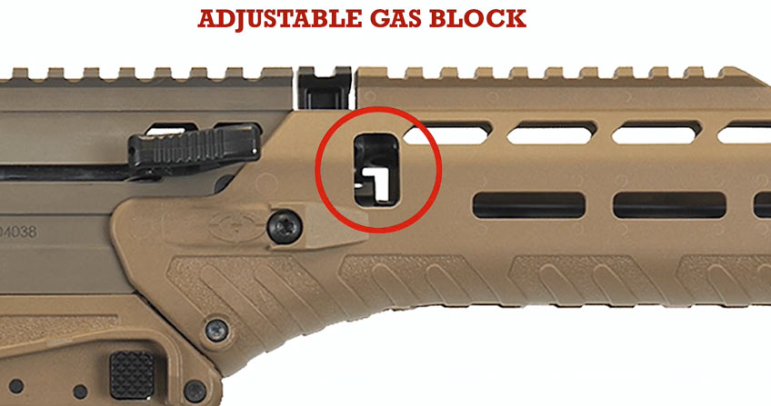 rifle parts gas block picatinny rail