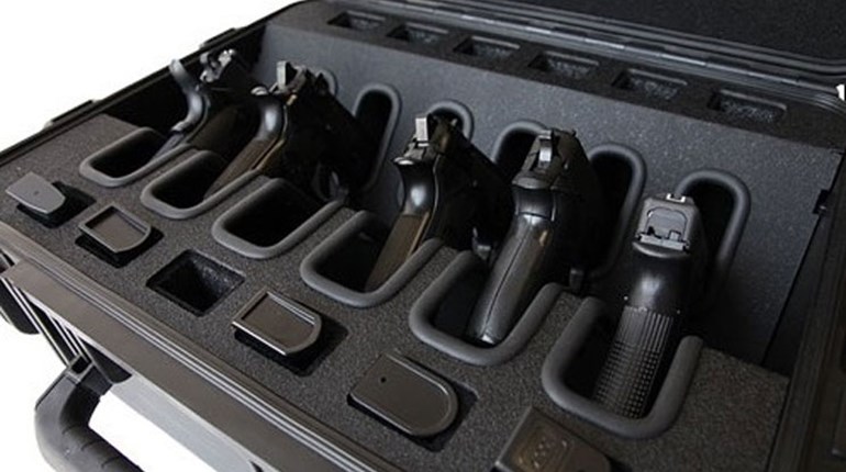 Product Preview: CaseCruzer Quick Draw 6 Pack Universal Handgun Case | An Official Journal Of The NRA