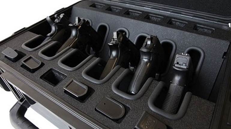 Product Preview: CaseCruzer Quick Draw 6 Pack Universal Handgun Case | An Official Journal Of The NRA