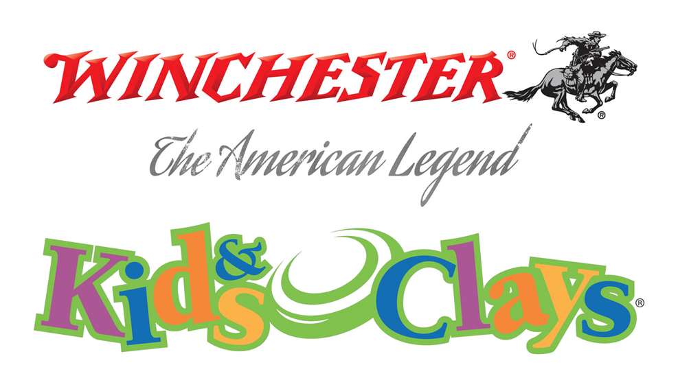Winchester Ammunition horse and rider logo the american legend kids & clays logo