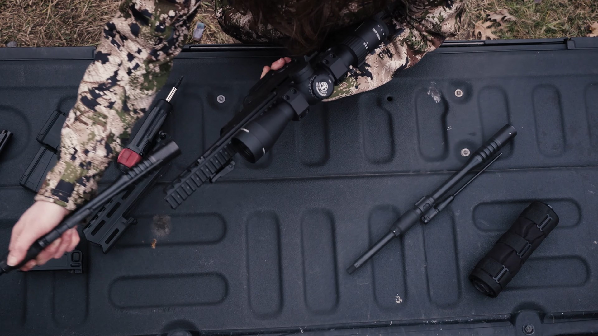 PWS UXR configuration truck bed rifle parts