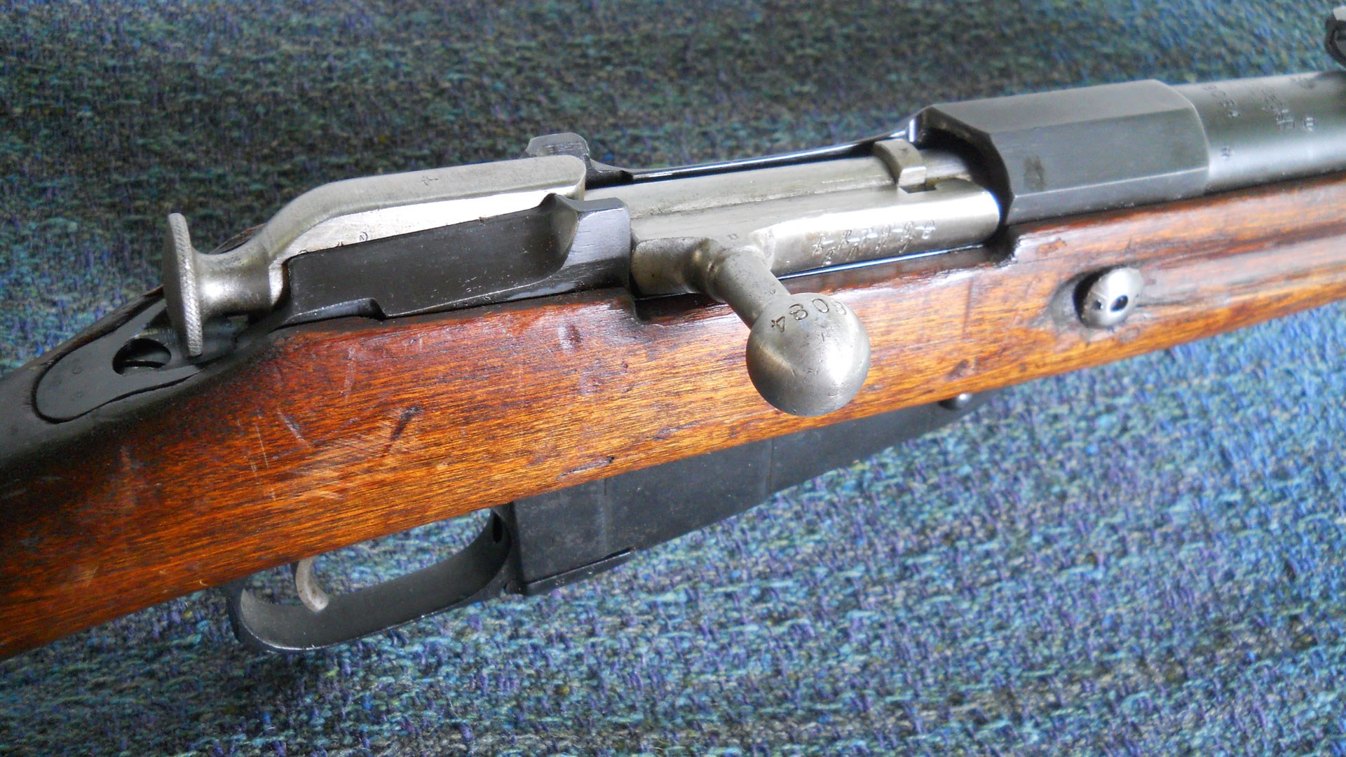 Mosin nagant bolt action recevier gun rifle three line