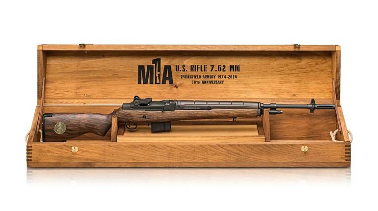 New For 2024: Springfield Armory M1A 50th Anniversary Rifle | An Official Journal Of The NRA
