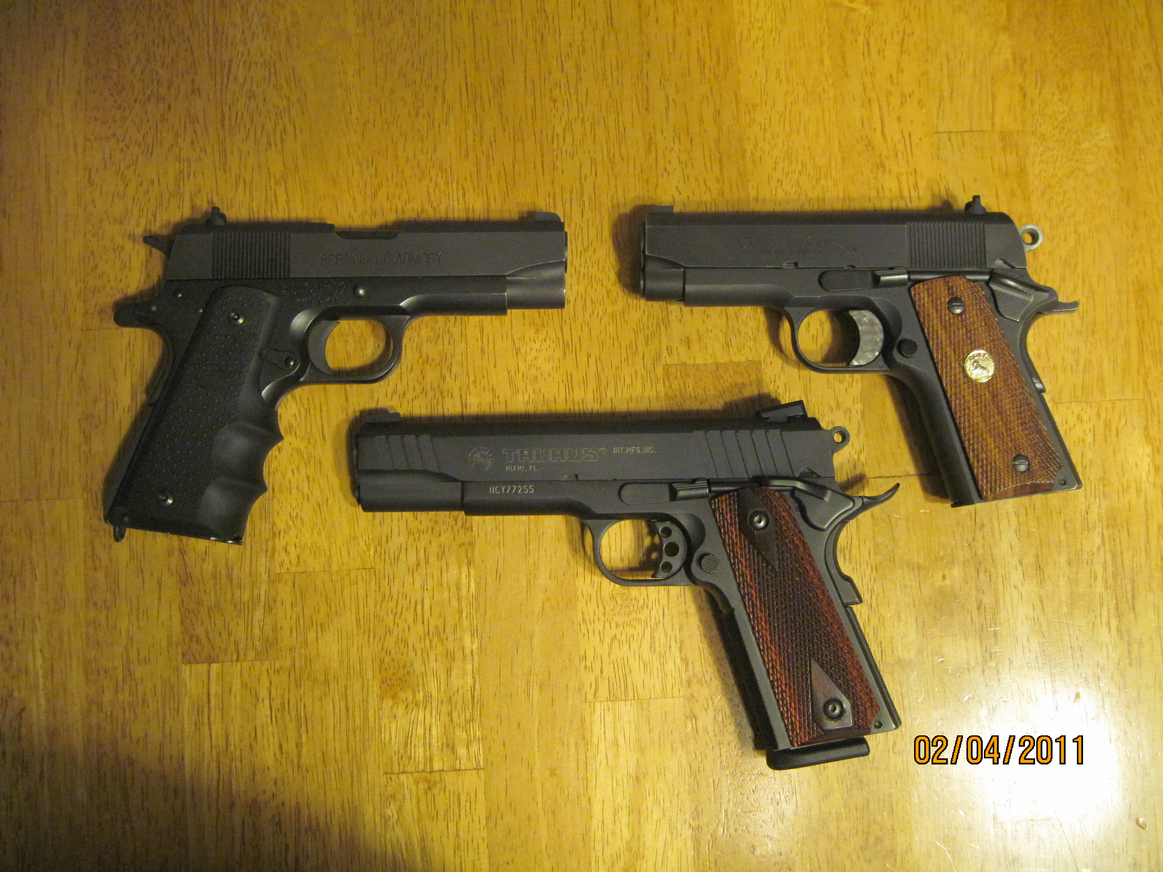 My 1911's