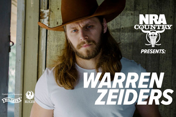 Tickets on Sale Now for NRA Country Concert Headlined by Warren Zeiders